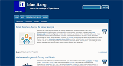 Desktop Screenshot of blue-it.org