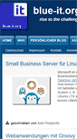 Mobile Screenshot of blue-it.org